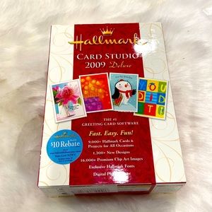 Hallmark card studio greeting card software.